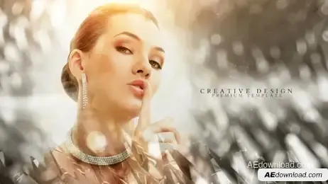 Luxury Glass Freebies template preview
