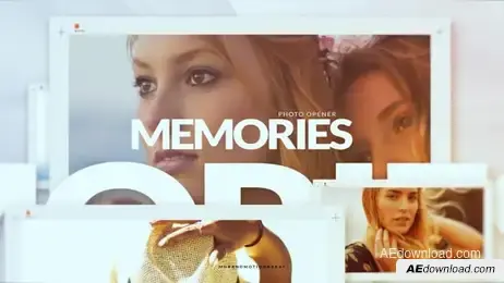 Memories Photo Opener Freebies template preview