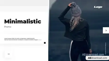 Minimal Clean Presentation Freebies template preview