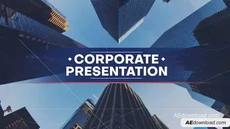 Minimal Corporate Presentation Freebies template preview