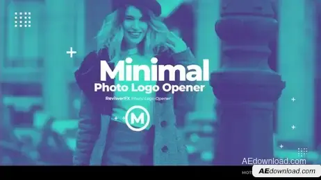 Minimal Photo Logo Opener Freebies template preview