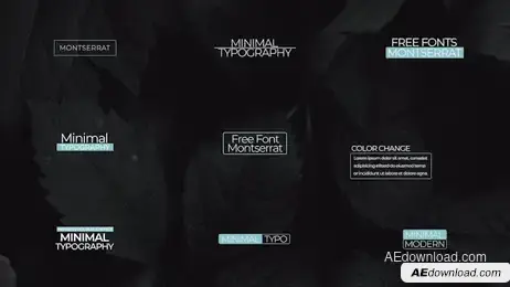 Minimal Titles Pack V2 Freebies template preview