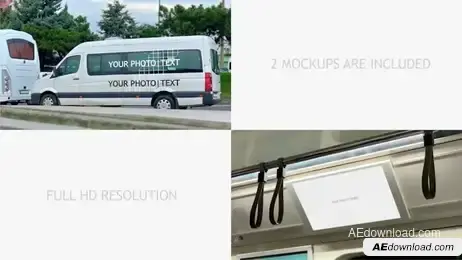 Mockup Of City Advertising Vol 5 | Car & Freebies template preview