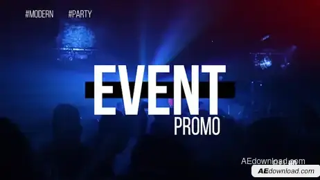 Modern Event Party Promo Freebies template preview
