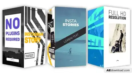 Modern Insta Stories Freebies template preview