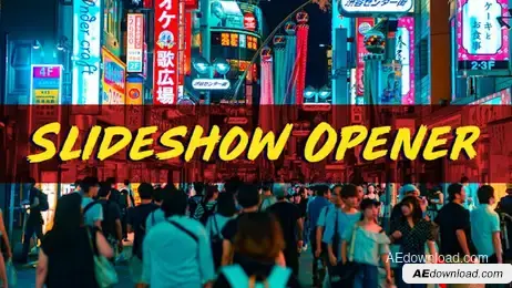 Modern Slideshow Opener Freebies template preview