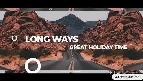 Modern Travel Opener Freebies template preview