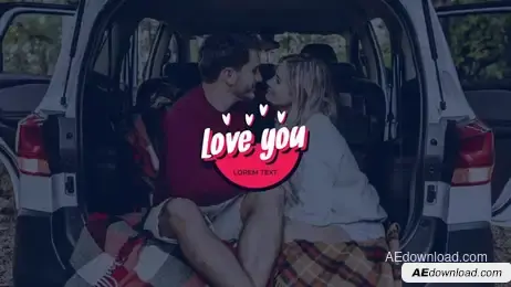 Modern Valentine Titles Freebies template preview