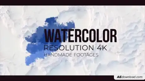 Modern Watercolor Titles Freebies template preview
