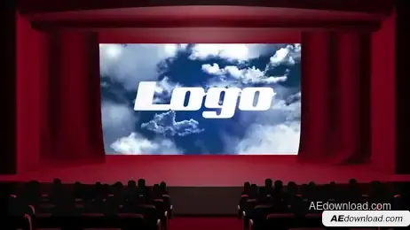 Movie Theater Logo Reveal Freebies template preview