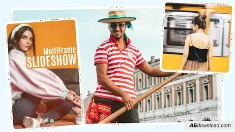 Multi Frame Slideshow Freebies template preview