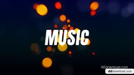 Music Party Promo Freebies template preview