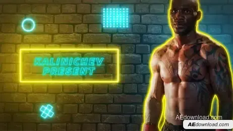 Neon Trailer Freebies template preview