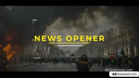 News And Documentary Opener Freebies template preview
