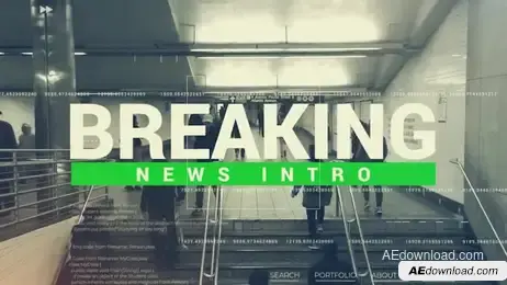 News Short Intro Freebies template preview