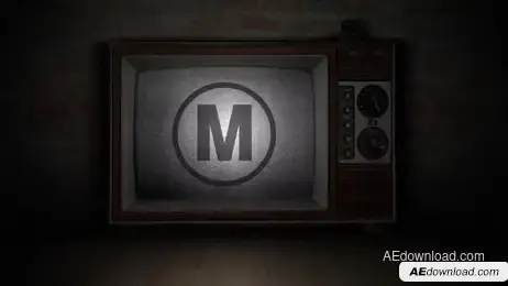 Old TV Logo Intro Freebies template preview