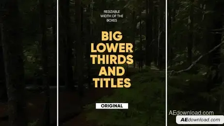 Original Big Titles Freebies template preview