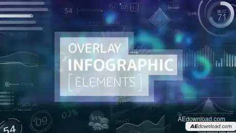 Overlay Infographic Elements Freebies template preview