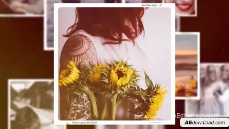 Photo Gallery The Smile Freebies template preview