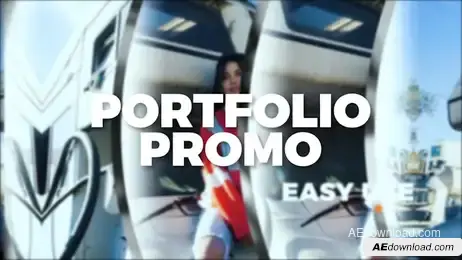 Portfolio Promo Slides Freebies template preview