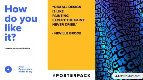 Posters Pack Freebies template preview