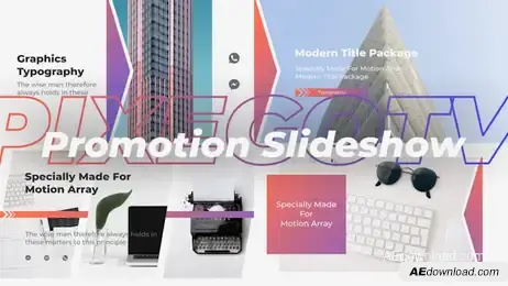 Promotion Slideshow Freebies template preview