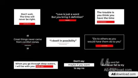 Quotes Titles Freebies template preview