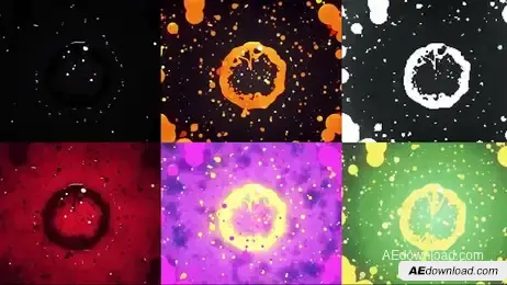 Radioactive Soundwave Freebies template preview