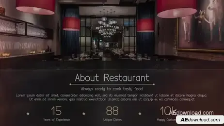Restaurant Business Freebies template preview