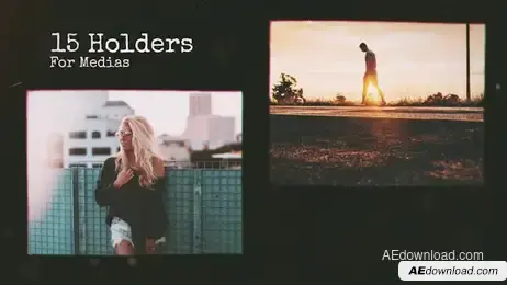 Retro Slideshow Freebies template preview