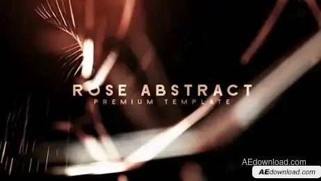 Rose Abstract Freebies template preview
