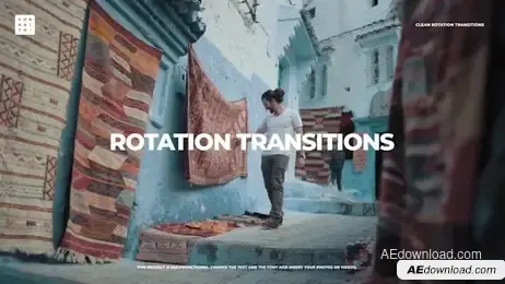 Rotation Transitions Freebies template preview