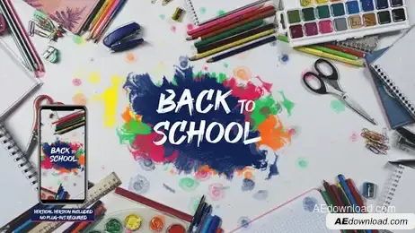 School Stop Motion Freebies template preview