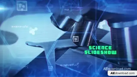 Science Slideshow Freebies template preview