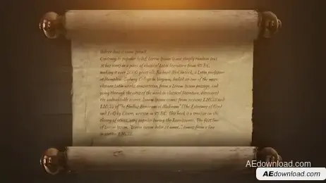 Scroll Text Reveal Freebies template preview