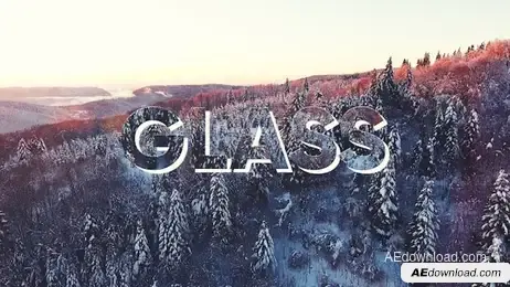 Simple Glass Slides Freebies template preview