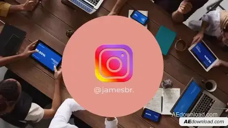 Simple Social Network Logo Freebies template preview