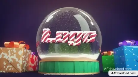 Snow Globe Logo Freebies template preview