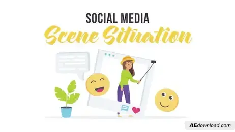 Social Media - Scene Situation Freebies template preview