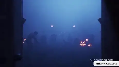 Spooky Halloween Intro Freebies template preview