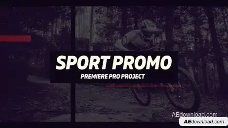 Sport Glitch Promo Freebies template preview