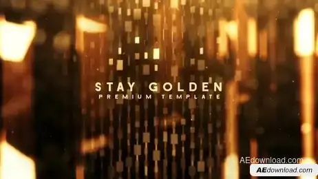 Stay Golden Freebies template preview