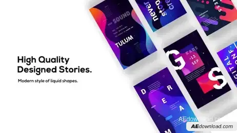 Stories Collection - 10 Vertical Scenes Freebies template preview