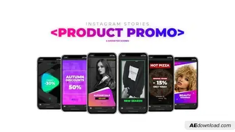 Stories: Product Promo Freebies template preview