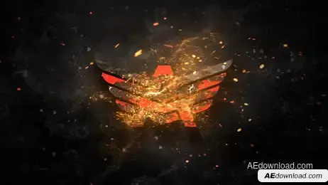 Storm Logo Reveal Freebies template preview