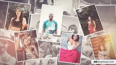Stylish Photo Slideshow Freebies template preview