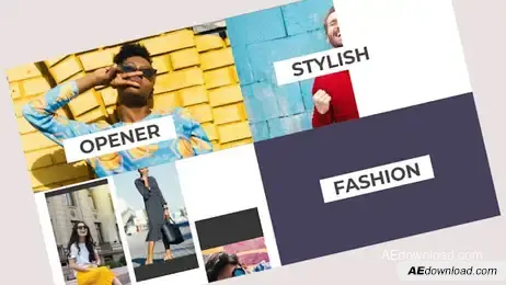 Stylish Slideshow Opener Freebies template preview