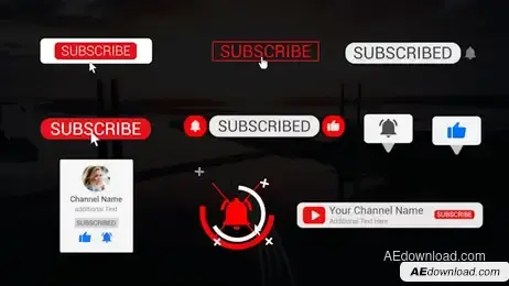 Subscribe Pack_2 Freebies template preview