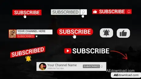 Subscribe Pack Freebies template preview