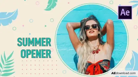 Summer Opener Freebies template preview